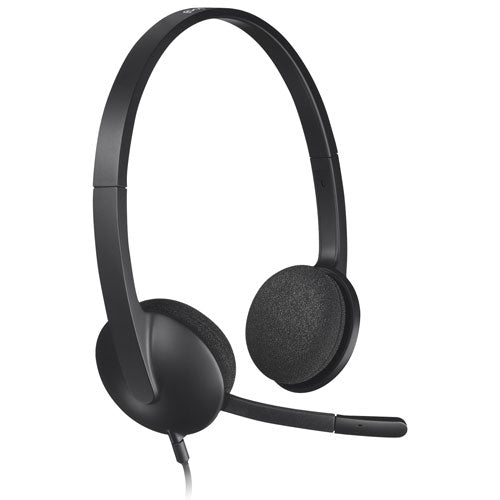 Logitech H340 USB Headset - Black