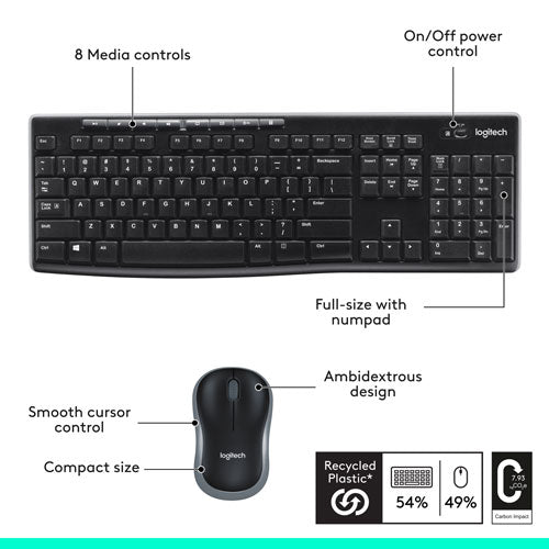 Logitech WL Combo MK270