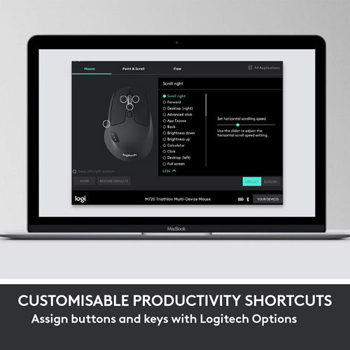 Logitech MK850 Bluetooth Optical Keyboard Ergonomic