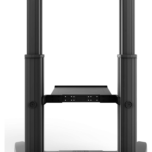 Kanto MTMA100PL Height Adjustable Mobile TV Stand with Adjustable Shelf for 60-inch to 100-inch TVs
