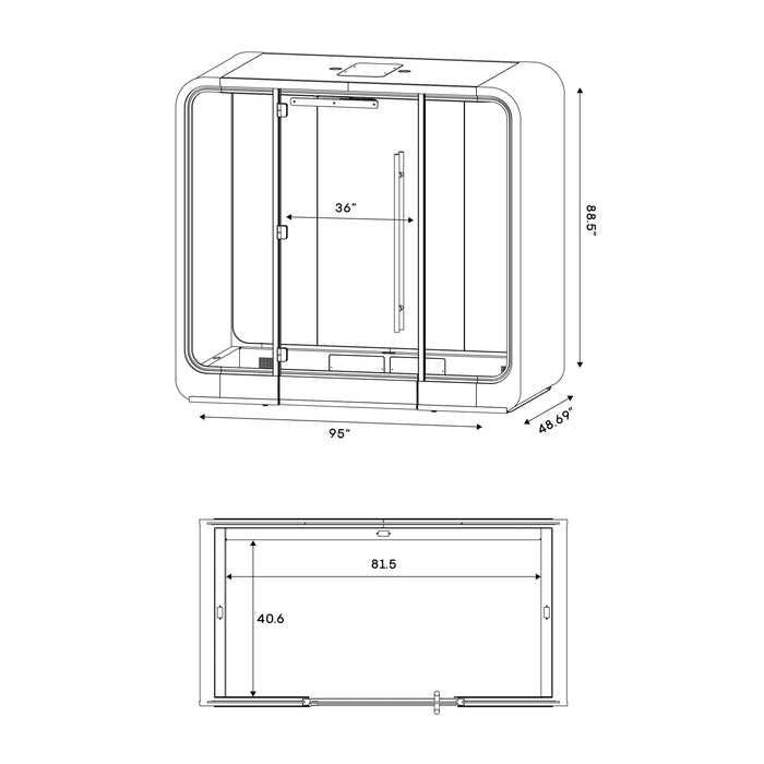 Loop Access 1 2-4 Person Acoustic Pod