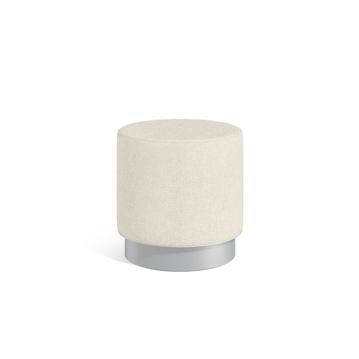 Bora 20"W x 20"H Plinth Base Pouf