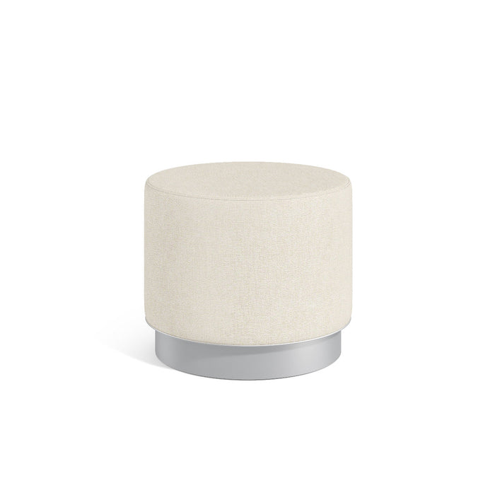 Bora 24"W x 20"H Plinth Base Pouf