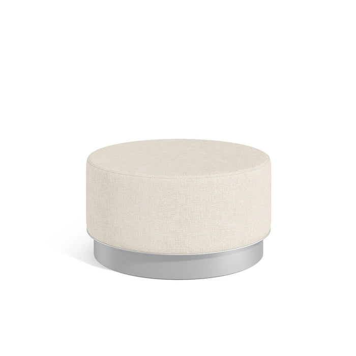 Bora 30"W x 16"H Plinth Base Pouf