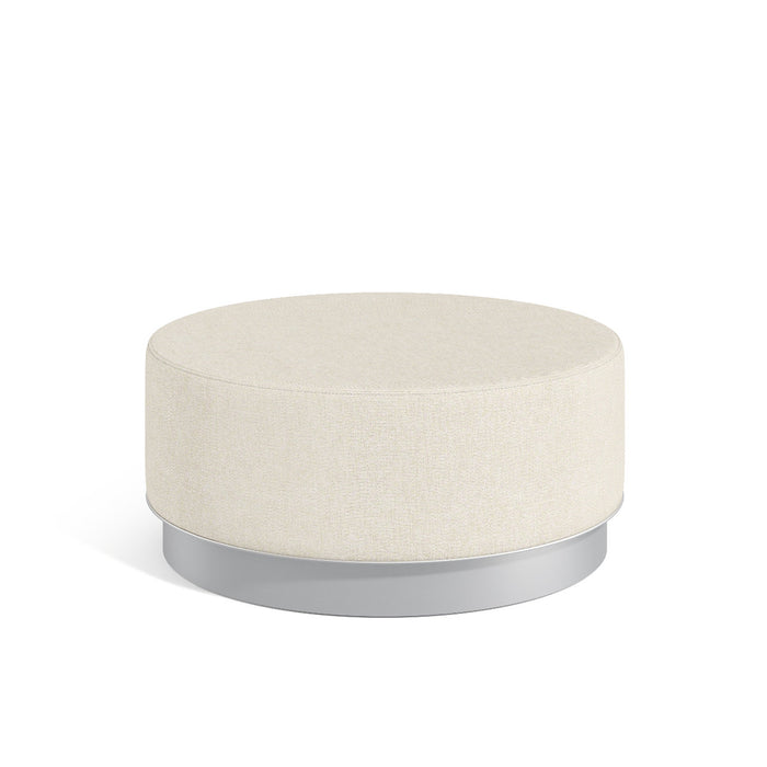 Bora 36"W x 20"H Plinth Base Pouf