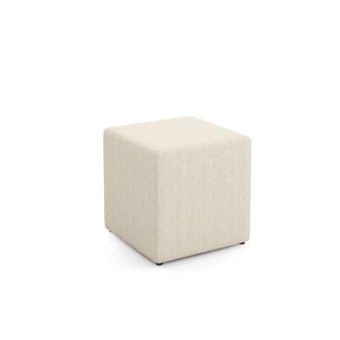 Bud 18"W x 18"D x 14"H, 16"H, 18"H Square Pouf