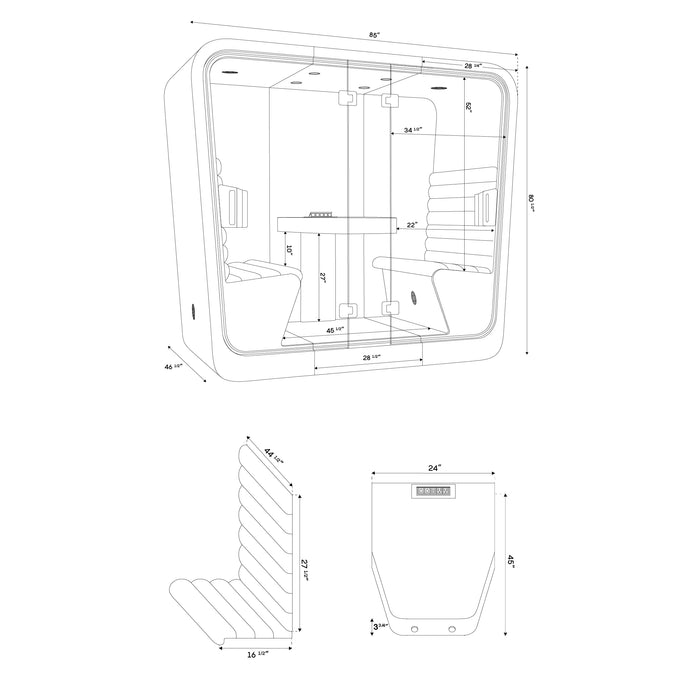 Loop Cube 2-4 Person Acoustic Pod