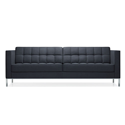 KM-Tufted Tuxedo 3 Seater Sofa