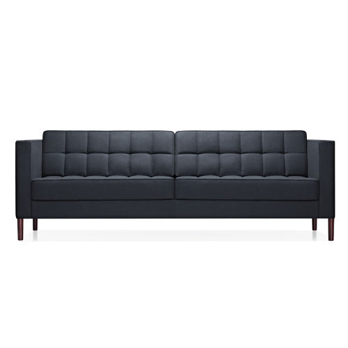 KM-Tufted Tuxedo 3 Seater Sofa