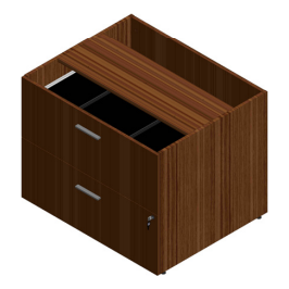 Underdesk 2 Drawer Lateral