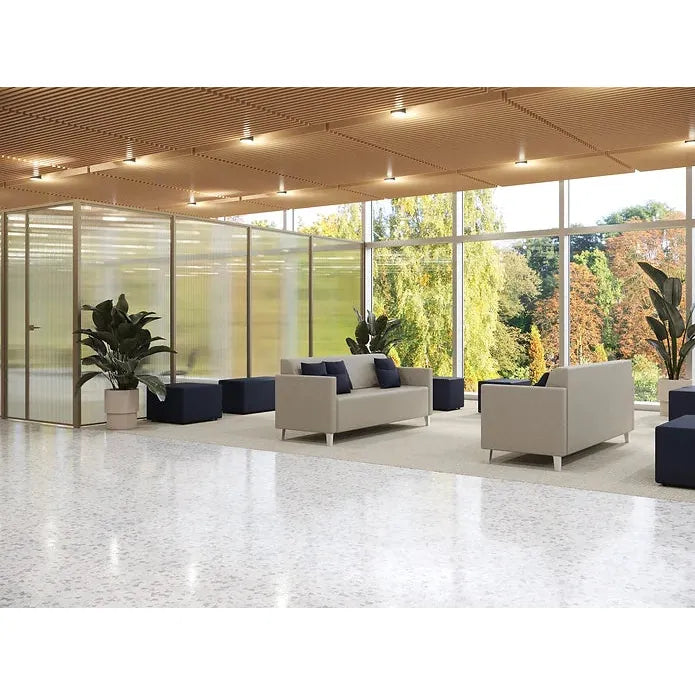 Ava 36''W x 36''D x 14''H Pouf